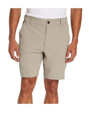Eddie Bauer Men's Flex Waist Tech Shorts In Khaki Brown Size Small NWT